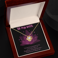 Load image into Gallery viewer, Gift For Wiife Infinity Of Love Knot Necklace, 02 Adjustable Chain Up To 22&quot;, Keepsake Card Ready To Give Gift In Box
